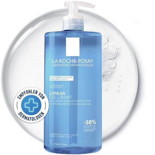 ROCHE-POSAY Lipikar Gel Lavant, 1000 ml, L'oreal Deutschland GmbH