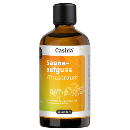 Saunaaufguss Zitrustraum Saunaduft, 100 ml, Casida GmbH
