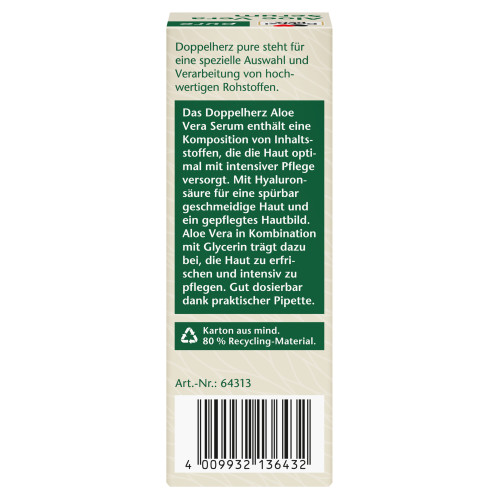 Doppelherz Aloe Vera Serum pure, 50 ml, Queisser Pharma GmbH & Co. KG