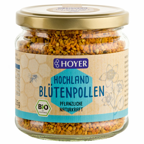 HOYER Hochland Bio Bl&uuml;tenpollen, 225 g, HOYER GmbH