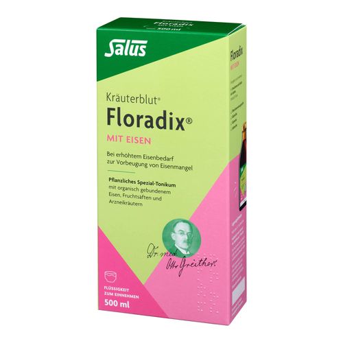 Floradix mit Eisen, 500 ml, Salus Pharma GmbH