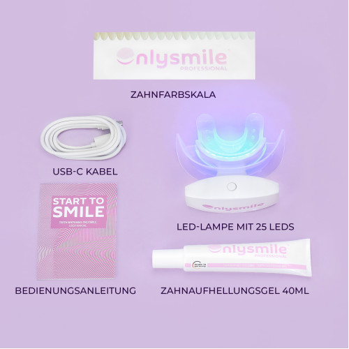 Onlysmile Zahnbleaching Set professionell, 1 Stk., Hager Pharma GmbH