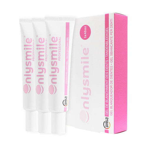 OnlySmile Zahnaufhellungsgel, 3x40 ml, Hager Pharma GmbH