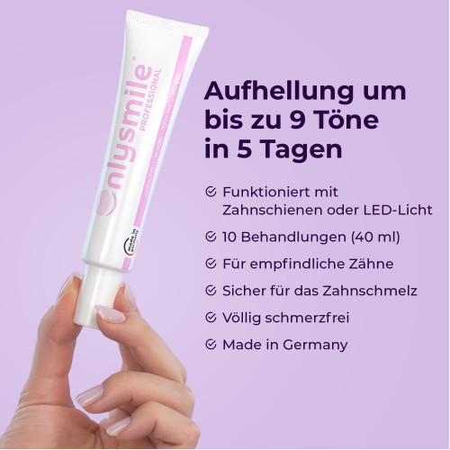 OnlySmile Zahnaufhellungsgel, 3x40 ml, Hager Pharma GmbH