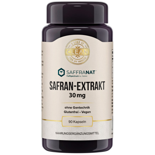 Saffranat Safran-Extrakt 30 mg i like it clean, 90 Stk., Supplementa GmbH
