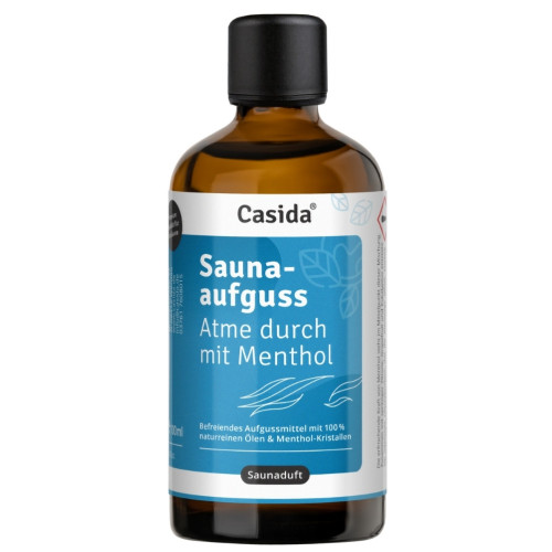 Saunaaufguss Atme durch mit Menthol, 100 ml, Casida GmbH