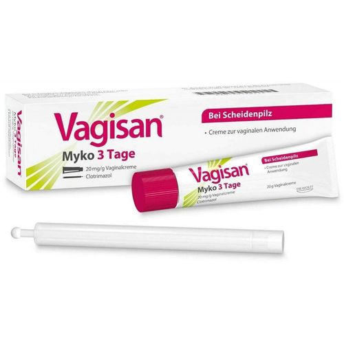 Vagisan Myko 3 Tage 20 mg/g Vaginalcreme, 20 g, Dr. August Wolff GmbH & Co. KG Arzneimittel