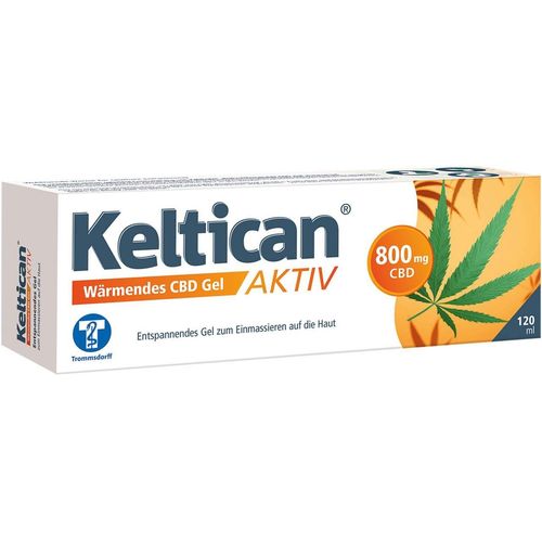 Keltican aktiv W&auml;rmendes CBD Gel, 120 ml, Trommsdorff GmbH & Co. KG