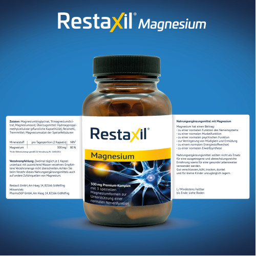 Restaxil Magnesium, 180 Stk., PharmaSGP GmbH
