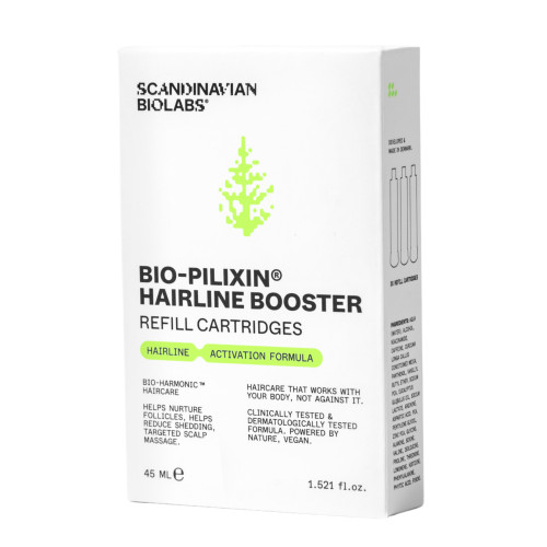 Bio-Pilixin Hairline Booster refill, 3x15 ml, Scandinavian Biolabs ApS
