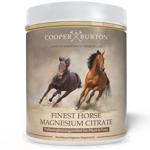 Cooper & Burton Magnesiumcitrat Pferd & Pony, 1000 g, Cooper & Burton UG (haftungsbeschr&auml;nkt)