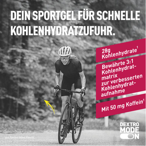 DEXTRO ENERGY Sport Nutrition Liquid Gel Cherry, 60 ml, Kyberg Pharma Vertriebs GmbH