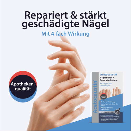 Acetocaustin Nage Pflege & Reparatur L&ouml;sung, 9 ml, TheOTCLab B.V.