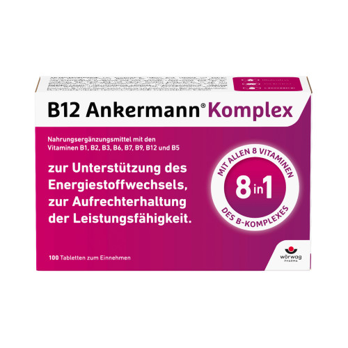 B12 Ankermann Komplex, 60 Stk., W&ouml;rwag Pharma GmbH & Co. KG