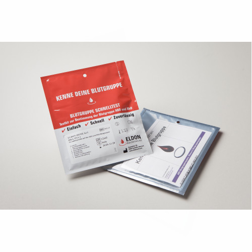 Blutgruppe Schnelltest-AB0+RhD, 1 Stk., Sabine Schr&ouml;ter E.K.
