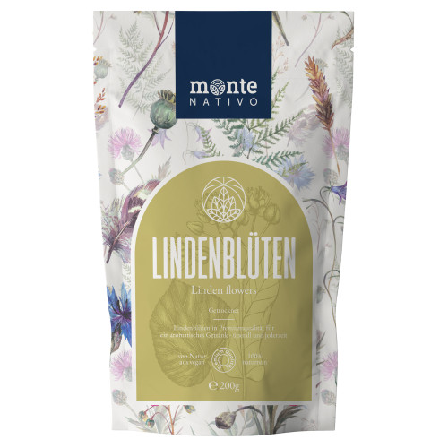 Lindenbl&uuml;ten Kr&auml;utertee lose Monte Nativo, 200 g, Mediakos GmbH