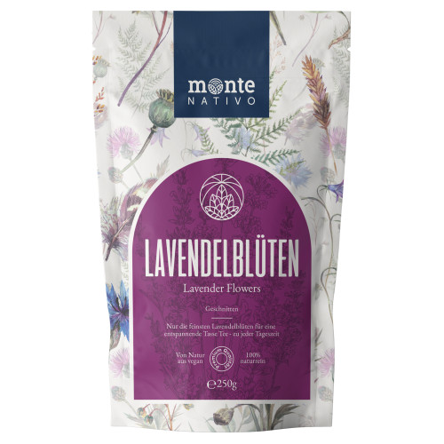 Lavendelbl&uuml;ten Kr&auml;utertee lose Monte Nativo, 250 g, Mediakos GmbH