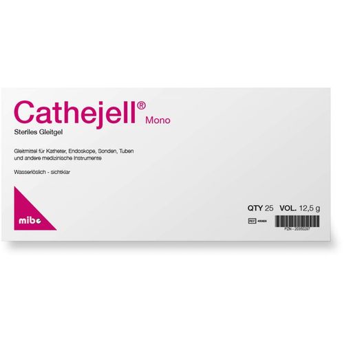 Cathejell Mono ZHS 12.5 g, 25 Stk., Mibe GmbH Arzneimittel