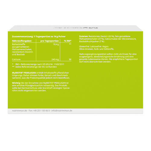 MyBIOTIK PRAELASAN, 30x14 g, Nutrimmun GmbH