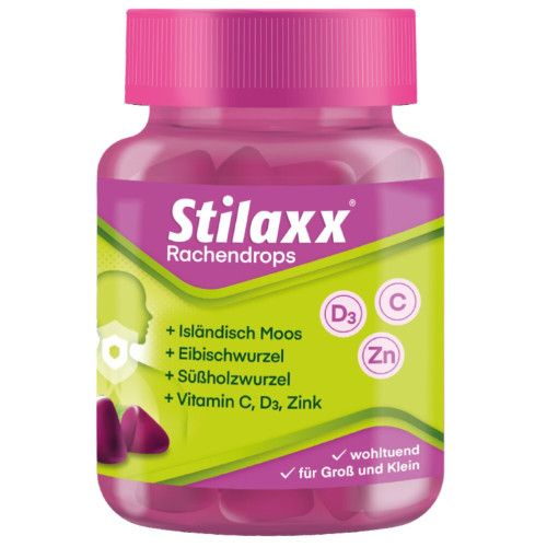 Stilaxx Rachendrops, 30 Stk., Medice Arzneimittel P&uuml;tter GmbH & Co. KG