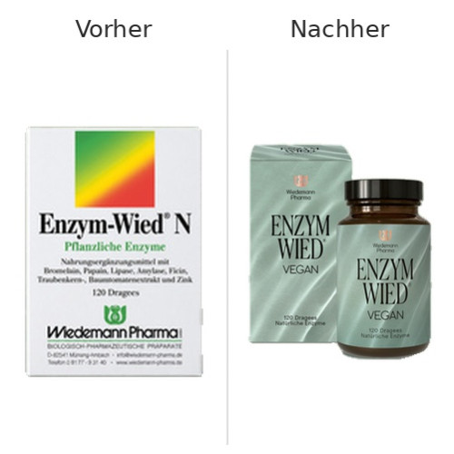Enzym Wied vegan, 250 Stk., IMstam healthcare GmbH