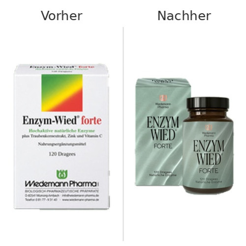 Enzym Wied forte, 120 Stk., IMstam healthcare GmbH