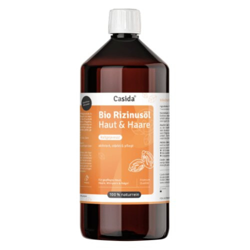 Rizinus&ouml;l kaltgepresst BIO, 1000 ml, Casida GmbH
