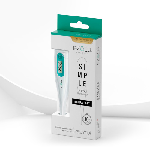 EVOLU Thermometer Simple digital, 1 Stk., Forans Medical GmbH