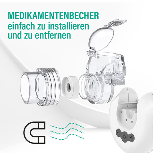 EVOLU nano AIR MINI tragbarer Mesh-Inhalator, 1 Stk., Forans Medical GmbH
