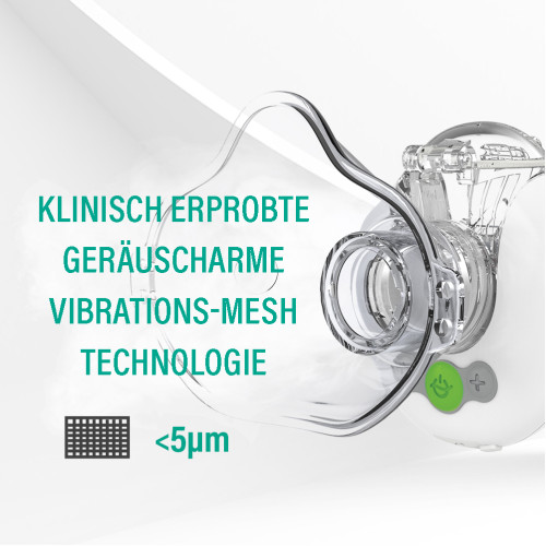 EVOLU nano AIR MINI tragbarer Mesh-Inhalator, 1 Stk., Forans Medical GmbH