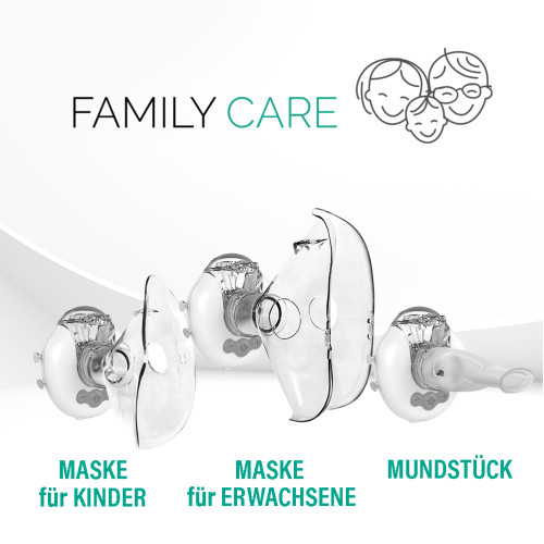 EVOLU nano AIR MINI tragbarer Mesh-Inhalator, 1 Stk., Forans Medical GmbH