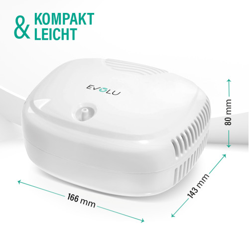 EVOLU UNIVERSAL Kolbenkompressor Inhalator, 1 Stk., Forans Medical GmbH