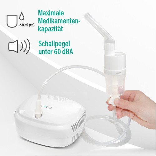 EVOLU UNIVERSAL Kolbenkompressor Inhalator, 1 Stk., Forans Medical GmbH
