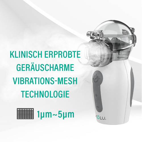 EVOLU nano AIR PRO tragbarer Mesh-Inhalator, 1 Stk., Forans Medical GmbH