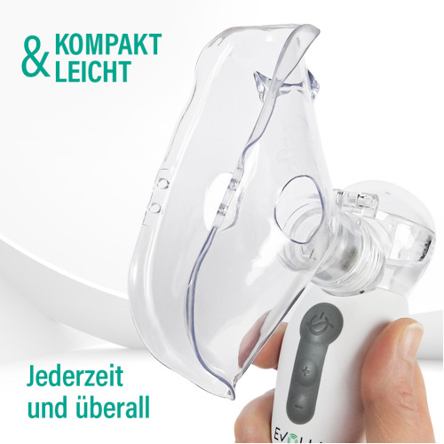 EVOLU nano AIR PRO tragbarer Mesh-Inhalator, 1 Stk., Forans Medical GmbH
