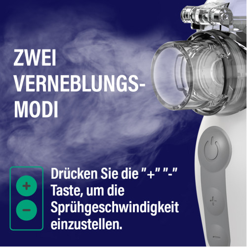 EVOLU nano AIR PRO tragbarer Mesh-Inhalator, 1 Stk., Forans Medical GmbH