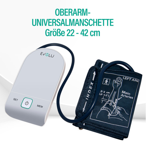 EVOLU INTELLIGENT Oberarm-Blutdruckmessger&auml;t white, 1 Stk., Forans Medical GmbH