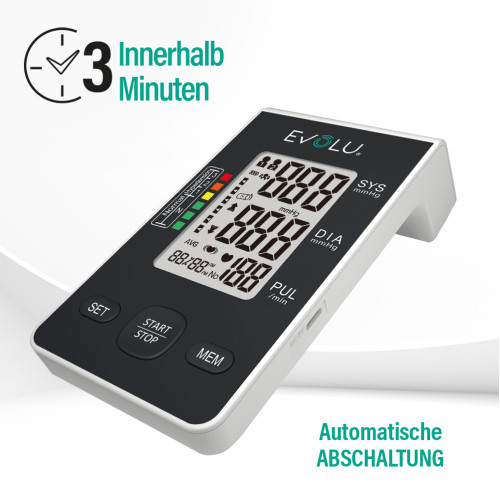 EVOLU Automatic Oberarm-Blutdruckmessger&auml;t, 1 Stk., Forans Medical GmbH