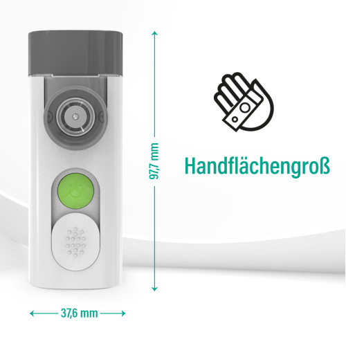 EVOLU nano AIR tragbarer Mesh-Inhalator, 1 Stk., Forans Medical GmbH