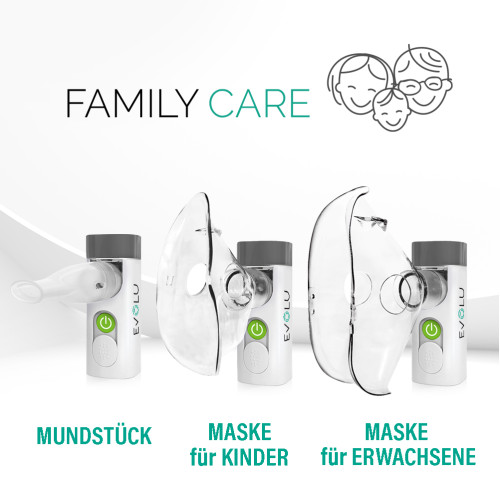 EVOLU nano AIR tragbarer Mesh-Inhalator, 1 Stk., Forans Medical GmbH