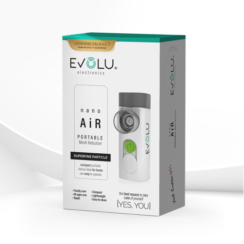 EVOLU nano AIR tragbarer Mesh-Inhalator, 1 Stk., Forans Medical GmbH