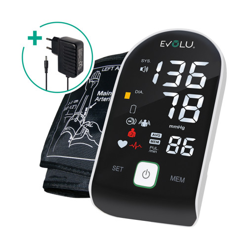 EVOLU INTELLIGENT Oberarm-Blutdruckmessger&auml;t black, 1 Stk., Forans Medical GmbH