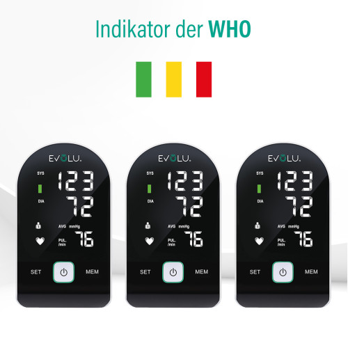 EVOLU INTELLIGENT Oberarm-Blutdruckmessger&auml;t black, 1 Stk., Forans Medical GmbH