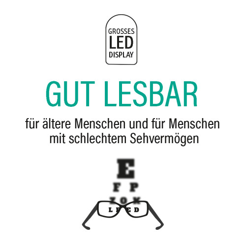 EVOLU INTELLIGENT Oberarm-Blutdruckmessger&auml;t black, 1 Stk., Forans Medical GmbH