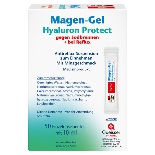 Doppelherz Magen-Gel Hyaluron Protect, 50x10 ml, Queisser Pharma GmbH & Co. KG