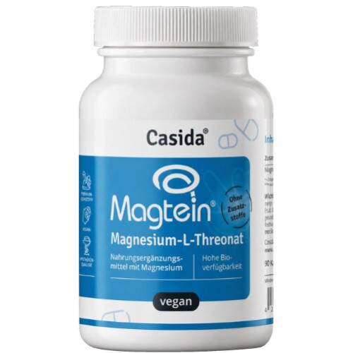 Magnesium Threonat Magtein Magnesium-L-Threonat, 90 Stk., Casida GmbH