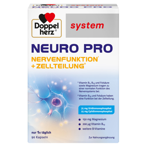 Doppelherz Neuro Pro system, 90 Stk., Queisser Pharma GmbH & Co. KG