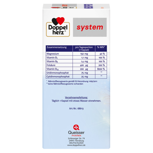 Doppelherz Neuro Pro system, 90 Stk., Queisser Pharma GmbH & Co. KG