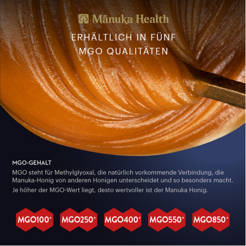 Manuka Health MGO 400+ Manuka Honig, 125 g, Hager Pharma GmbH