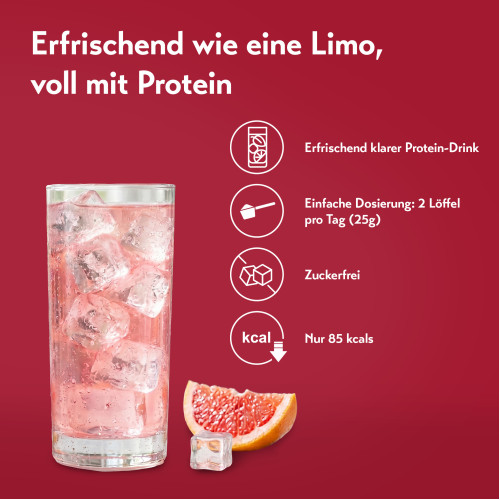 pureSGP Clear Protein Grapefruit, 500 g, PharmaSGP GmbH